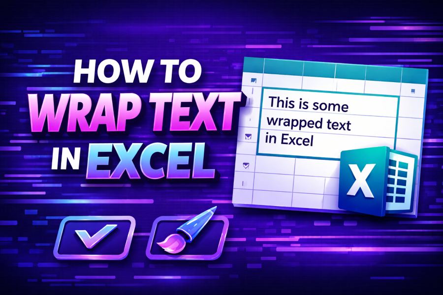 how to wrap text in excel