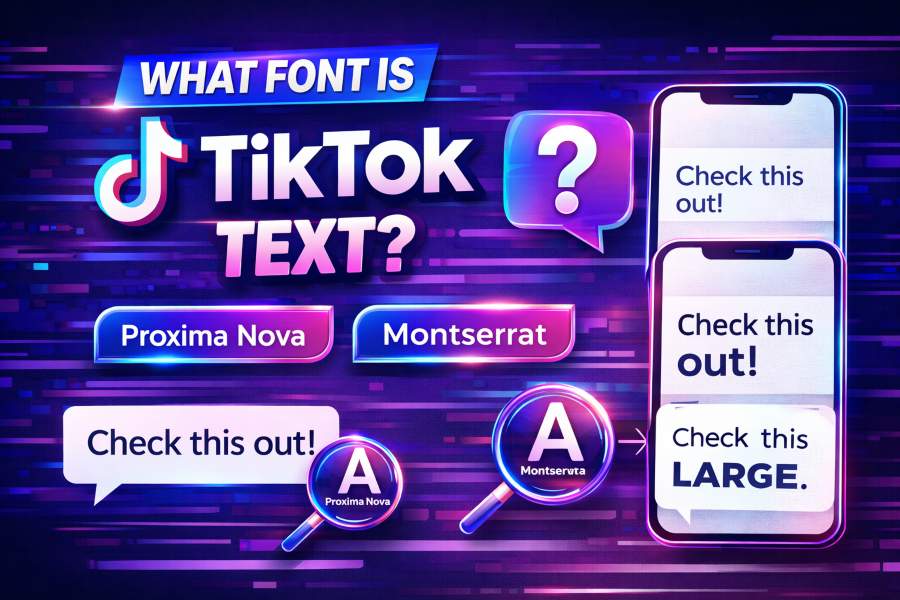 what font is tiktok text